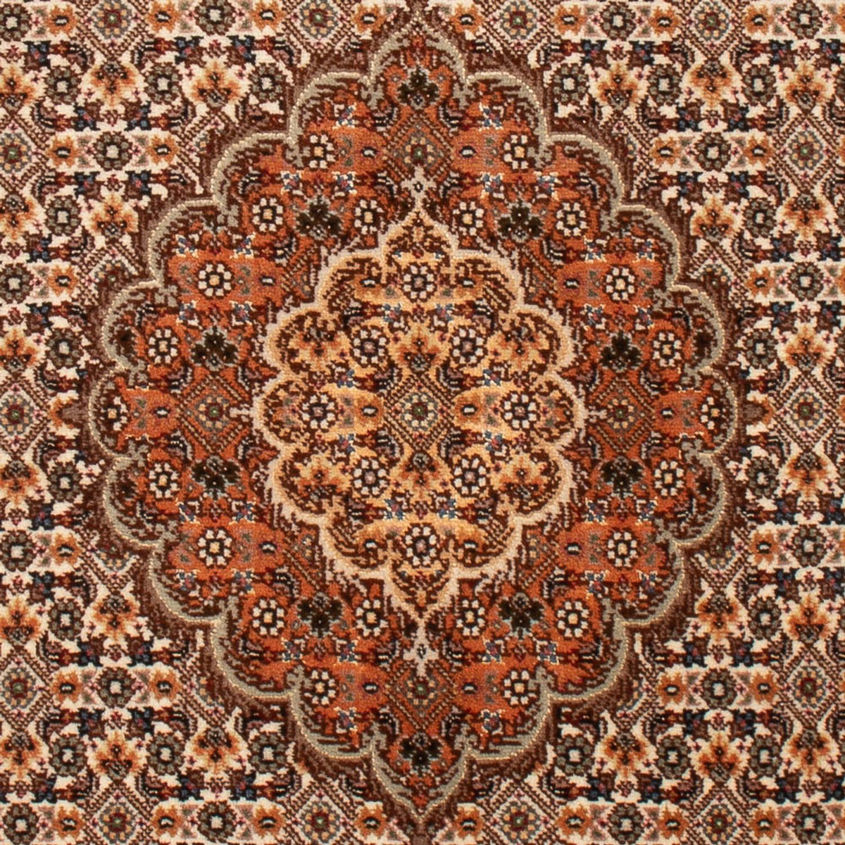 Persisk tæppe - Tabriz - Royal - 132 x 80 cm - creme
