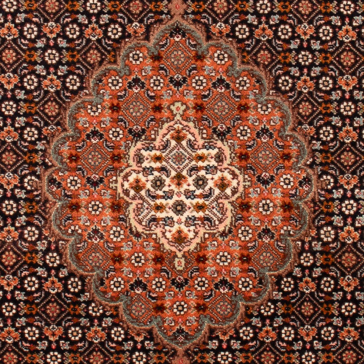 Persisk tæppe - Tabriz - Royal - 122 x 84 cm - mørkeblå