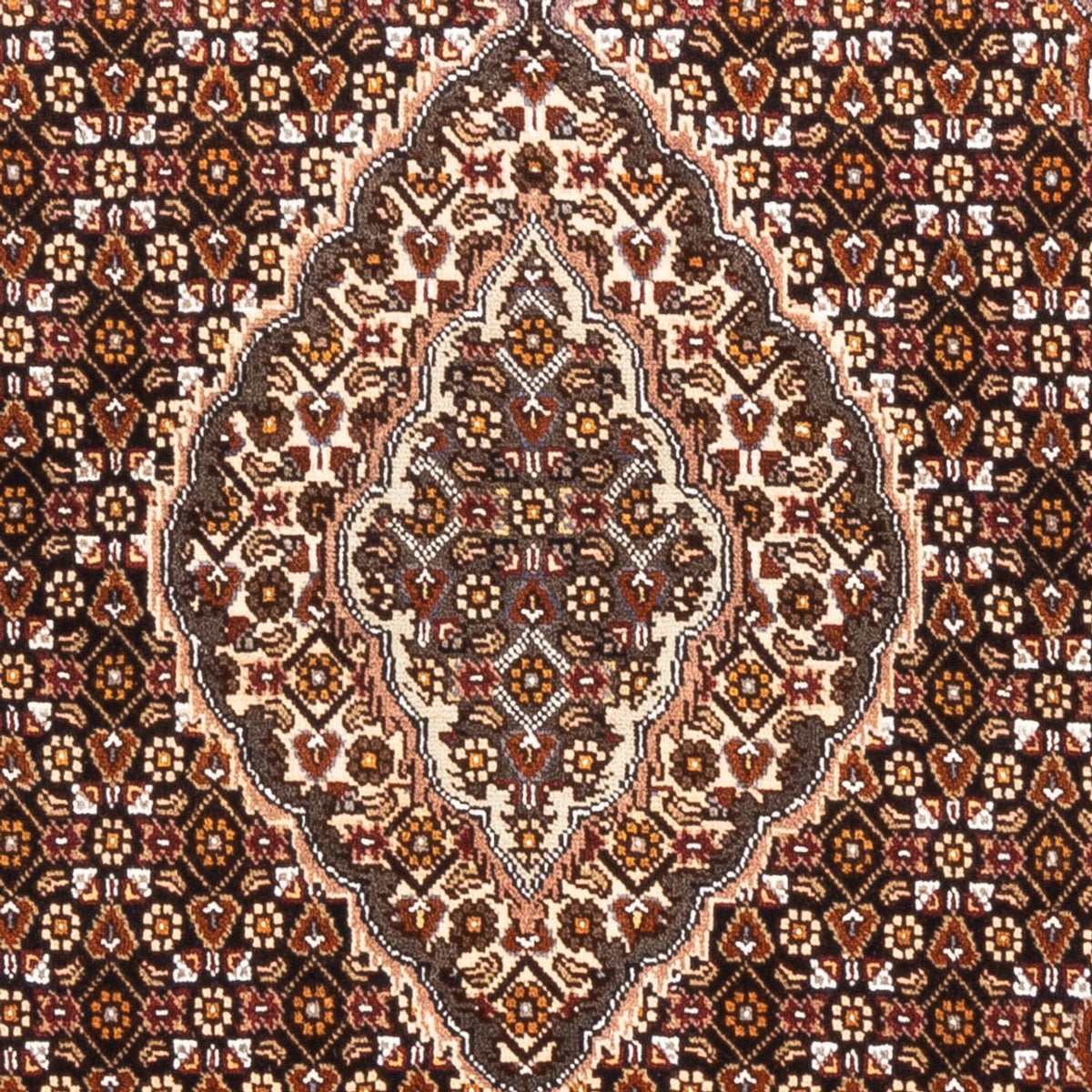Persisk tæppe - Tabriz - 150 x 103 cm - mørkeblå