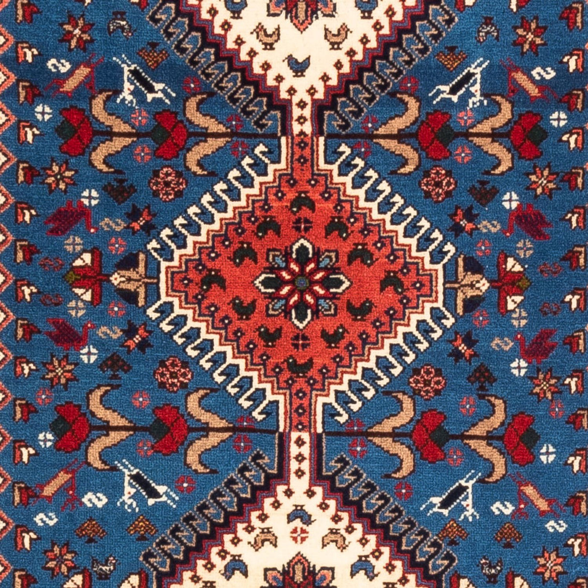 Løber Persisk tæppe - Nomadisk - 197 x 82 cm - lyseblå