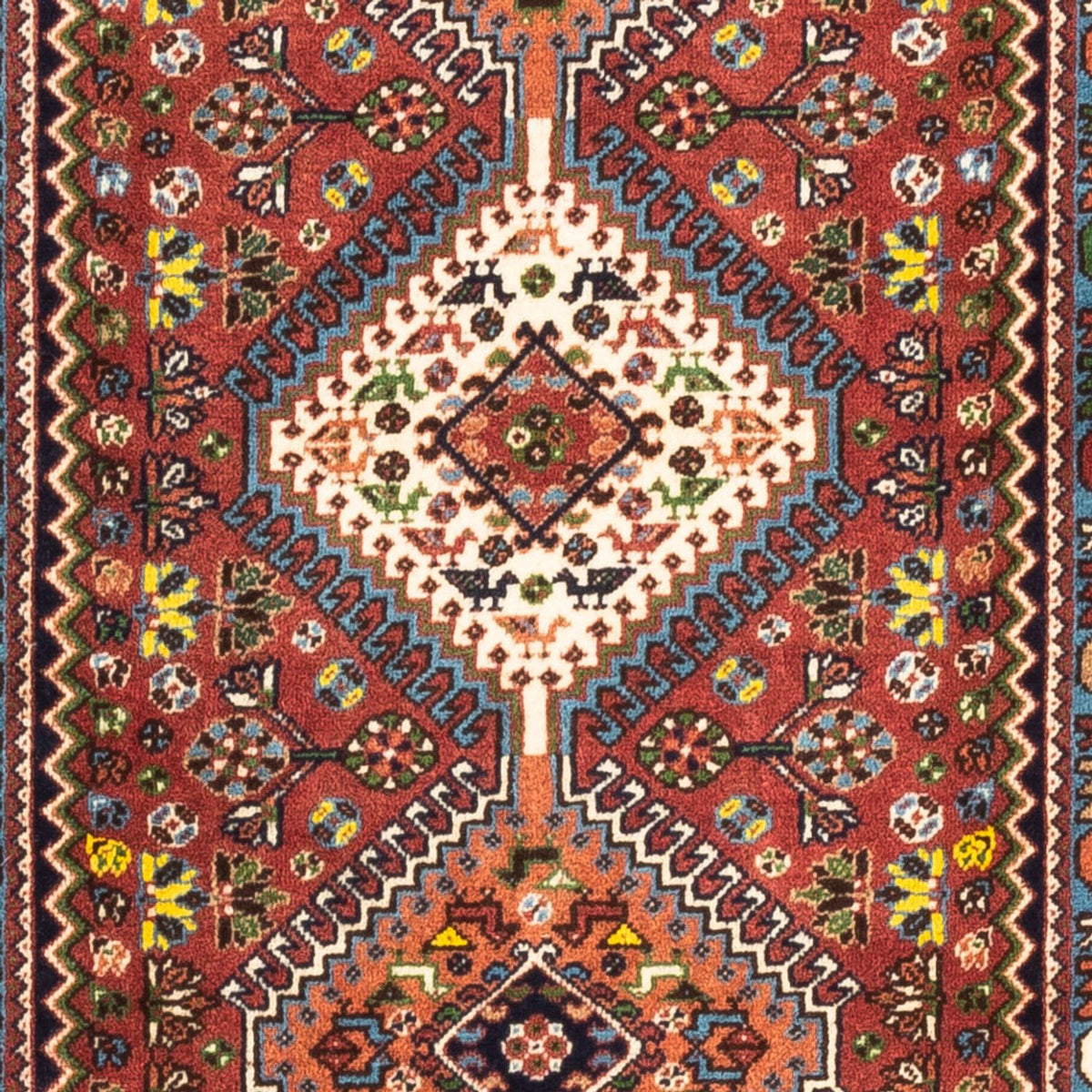 Løber Persisk tæppe - Nomadisk - 197 x 82 cm - rød