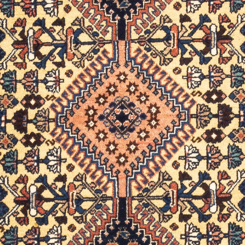 Persisk tæppe - Nomadisk - 140 x 74 cm - creme