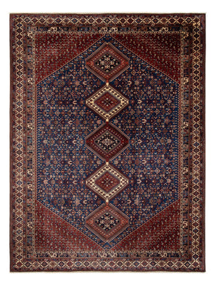 Persisk tæppe - Nomadisk - 352 x 245 cm - mørkeblå