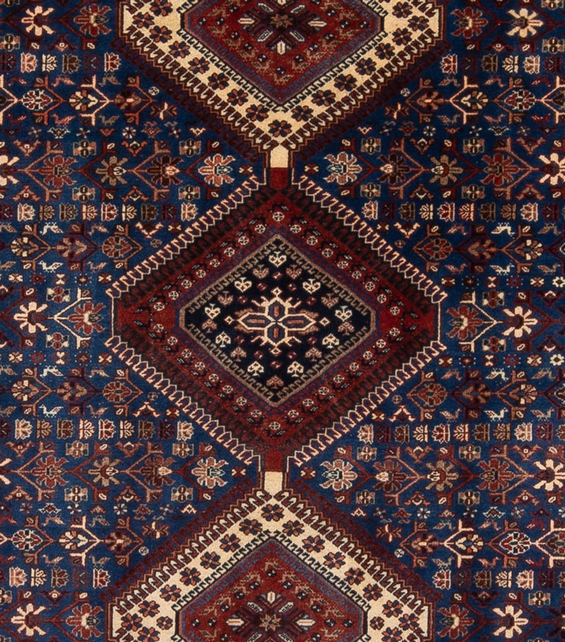 Persisk tæppe - Nomadisk - 352 x 245 cm - mørkeblå