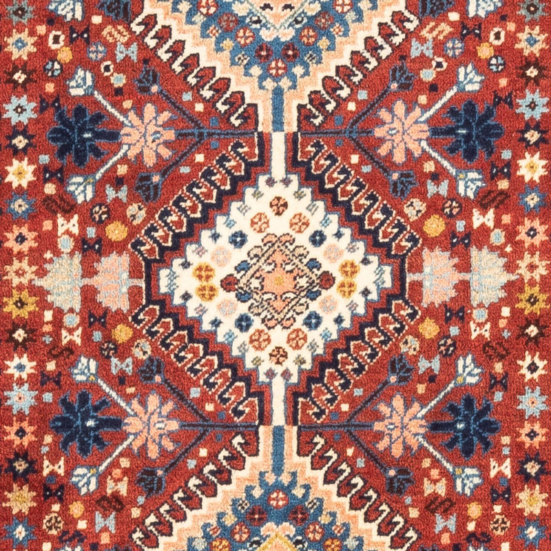 Persisk tæppe - Nomadisk - 131 x 86 cm - rød