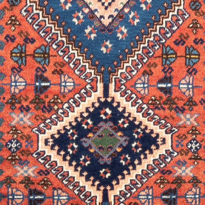 Persisk tæppe - Nomadisk - 135 x 85 cm - rød