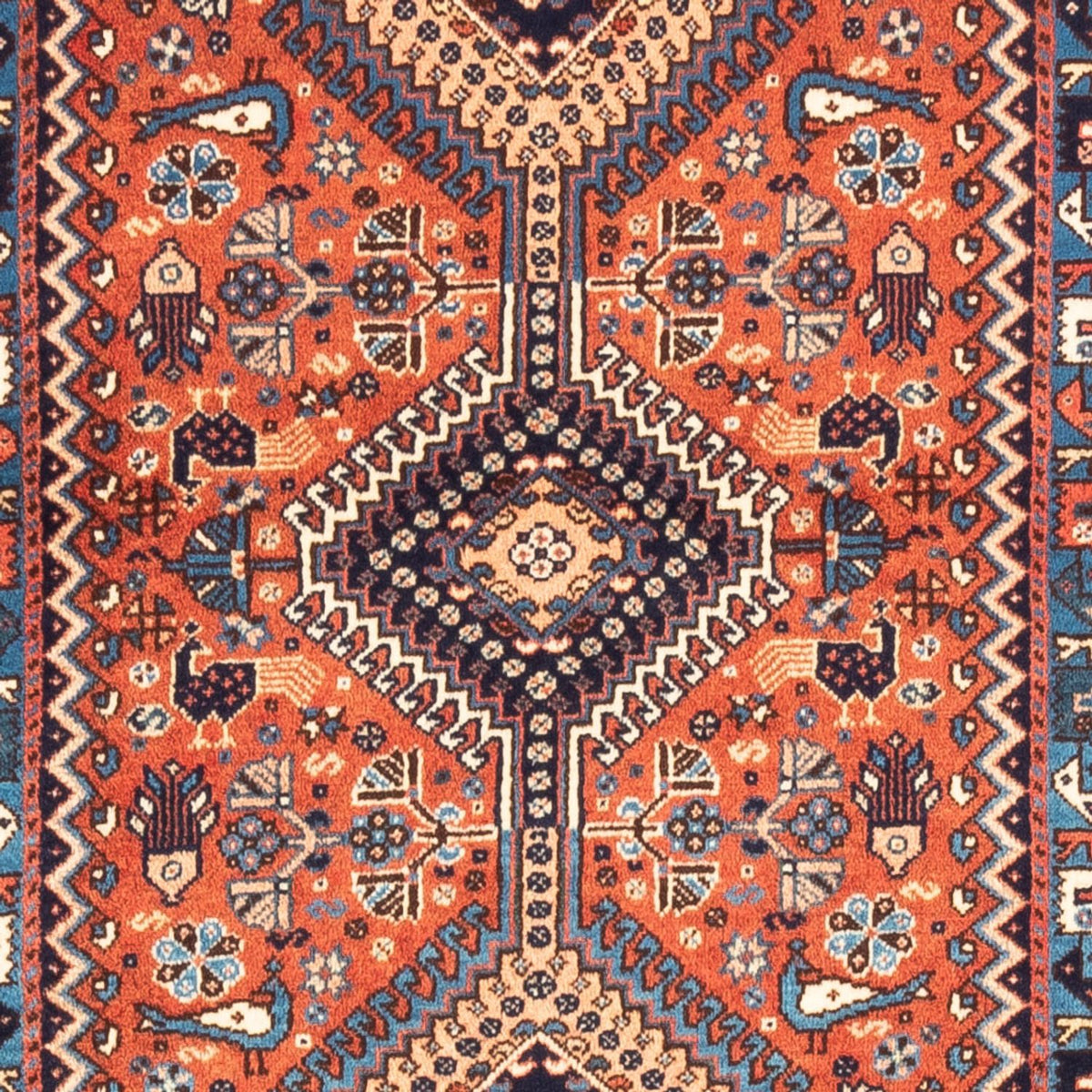 Løber Persisk tæppe - Nomadisk - 208 x 80 cm - rød