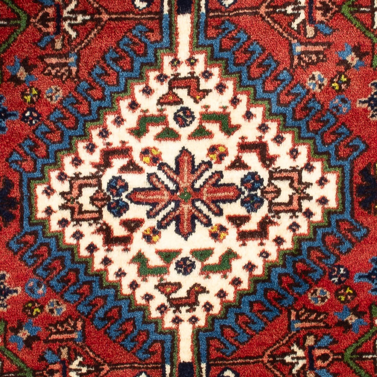 Persisk tæppe - Nomadisk - 106 x 68 cm - rød