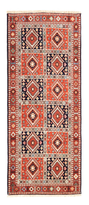 Løber Persisk tæppe - Nomadisk - 205 x 83 cm - flerfarvet