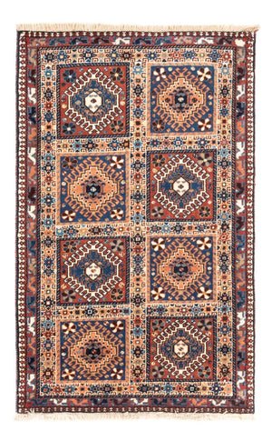 Persisk tæppe - Nomadisk - 132 x 82 cm - flerfarvet
