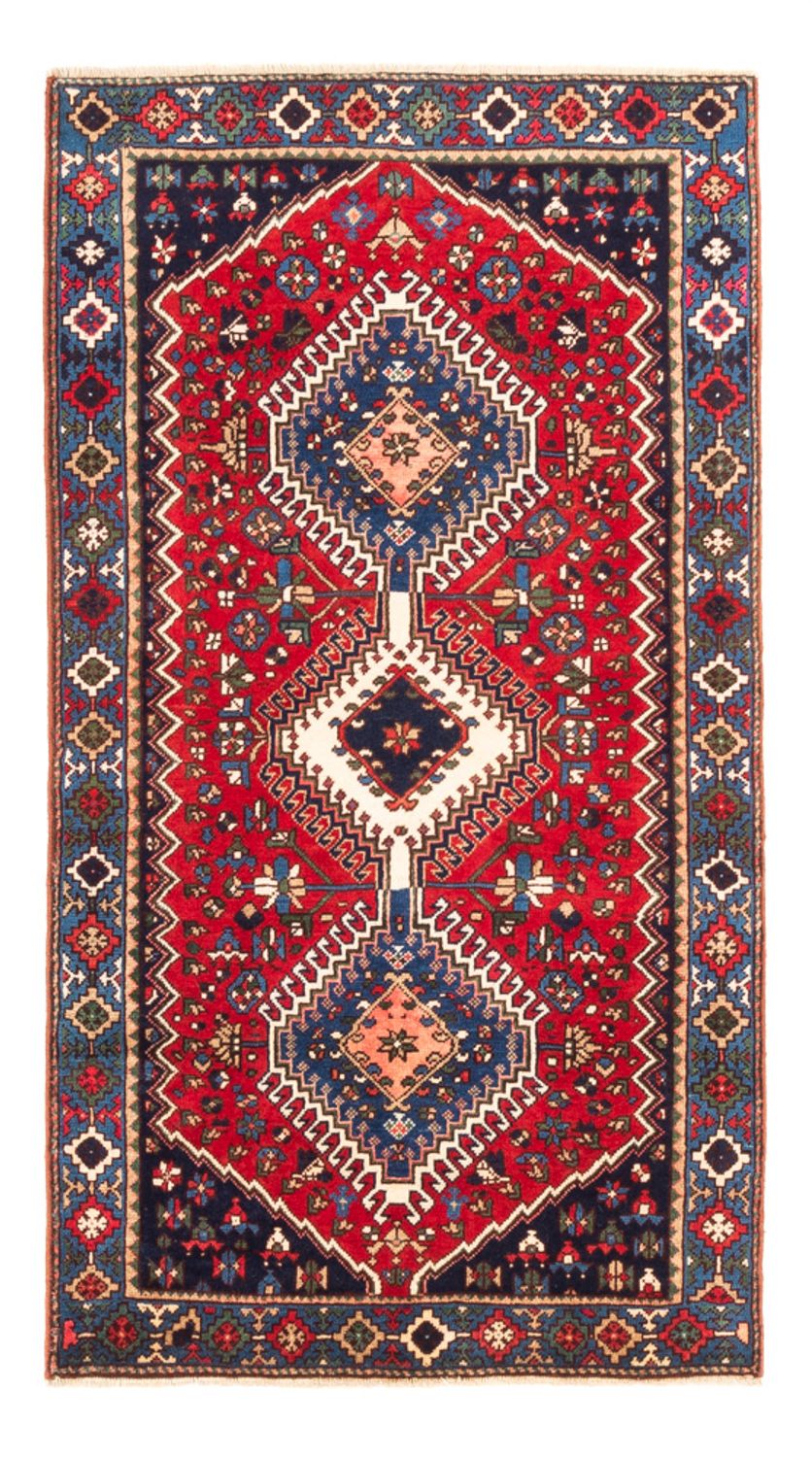 Persisk tæppe - Nomadisk - 128 x 74 cm - rød