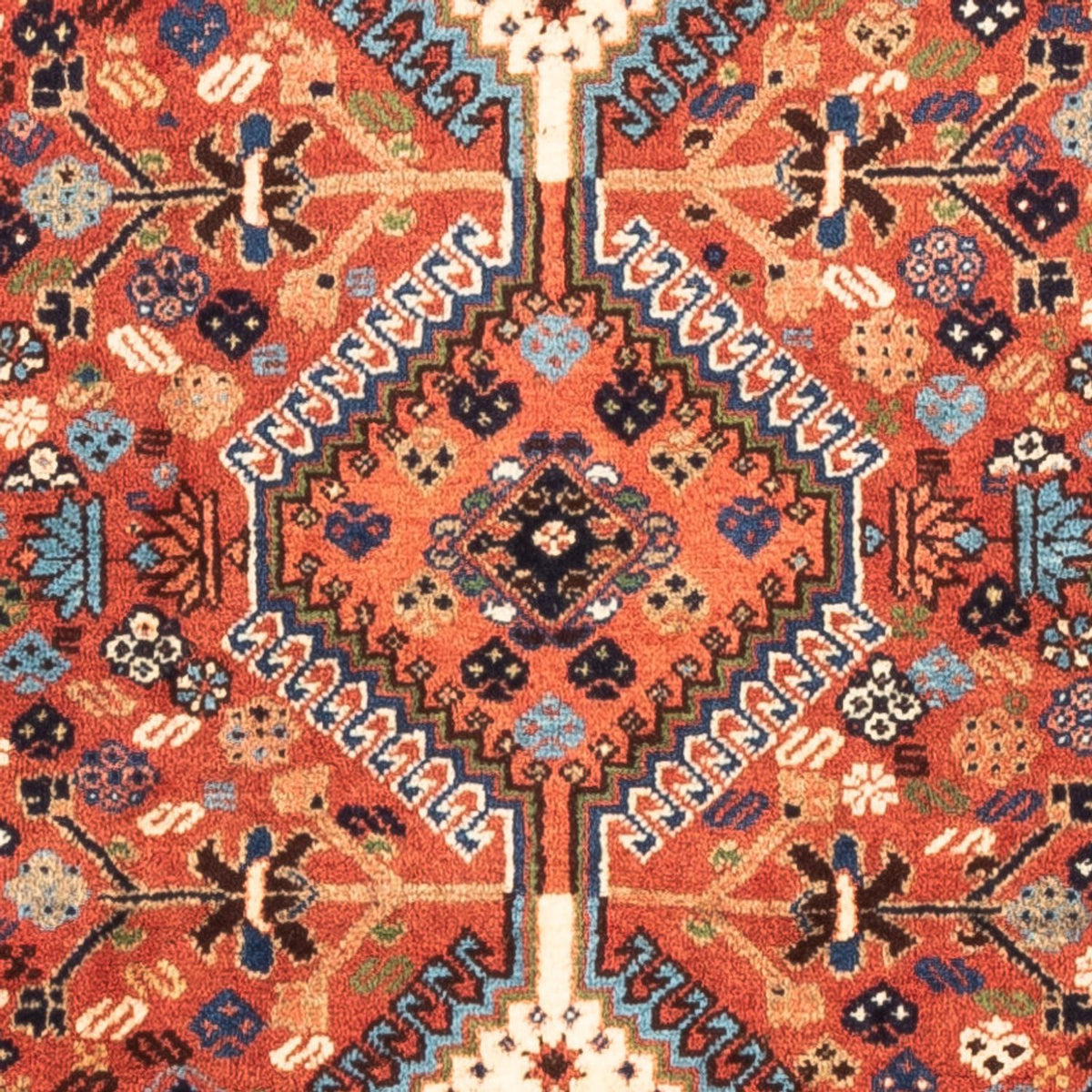 Persisk tæppe - Nomadisk - 130 x 82 cm - rød