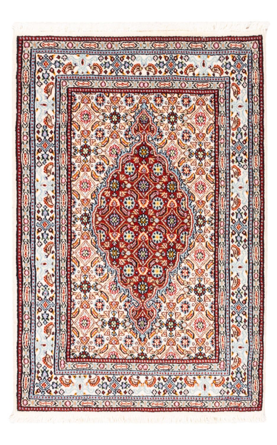 Persisk tæppe - Classic - Royal - 90 x 60 cm - lysrød
