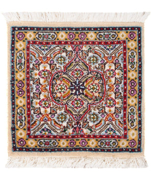 Persisk tæppe - Classic - Royal - 30 x 30 cm - flerfarvet