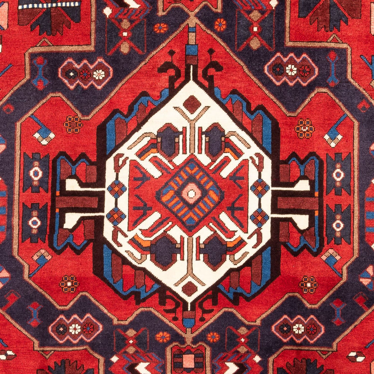 Gabbeh-tæppe - Persisk - 300 x 210 cm - flerfarvet