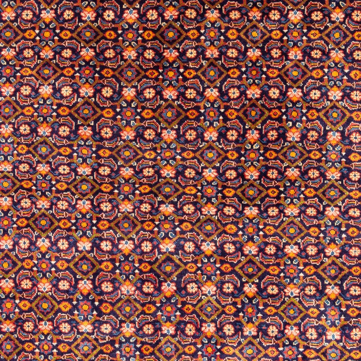 Persisk tæppe - Nomadisk - 321 x 240 cm - mørkeblå