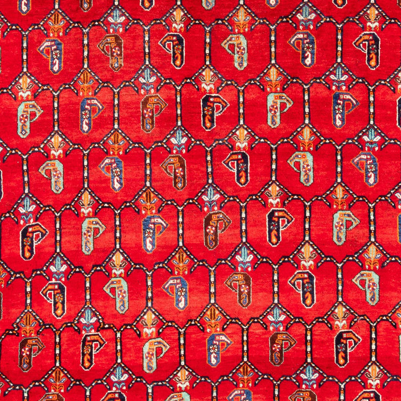 Persisk tæppe - Nomadisk - 307 x 230 cm - rød