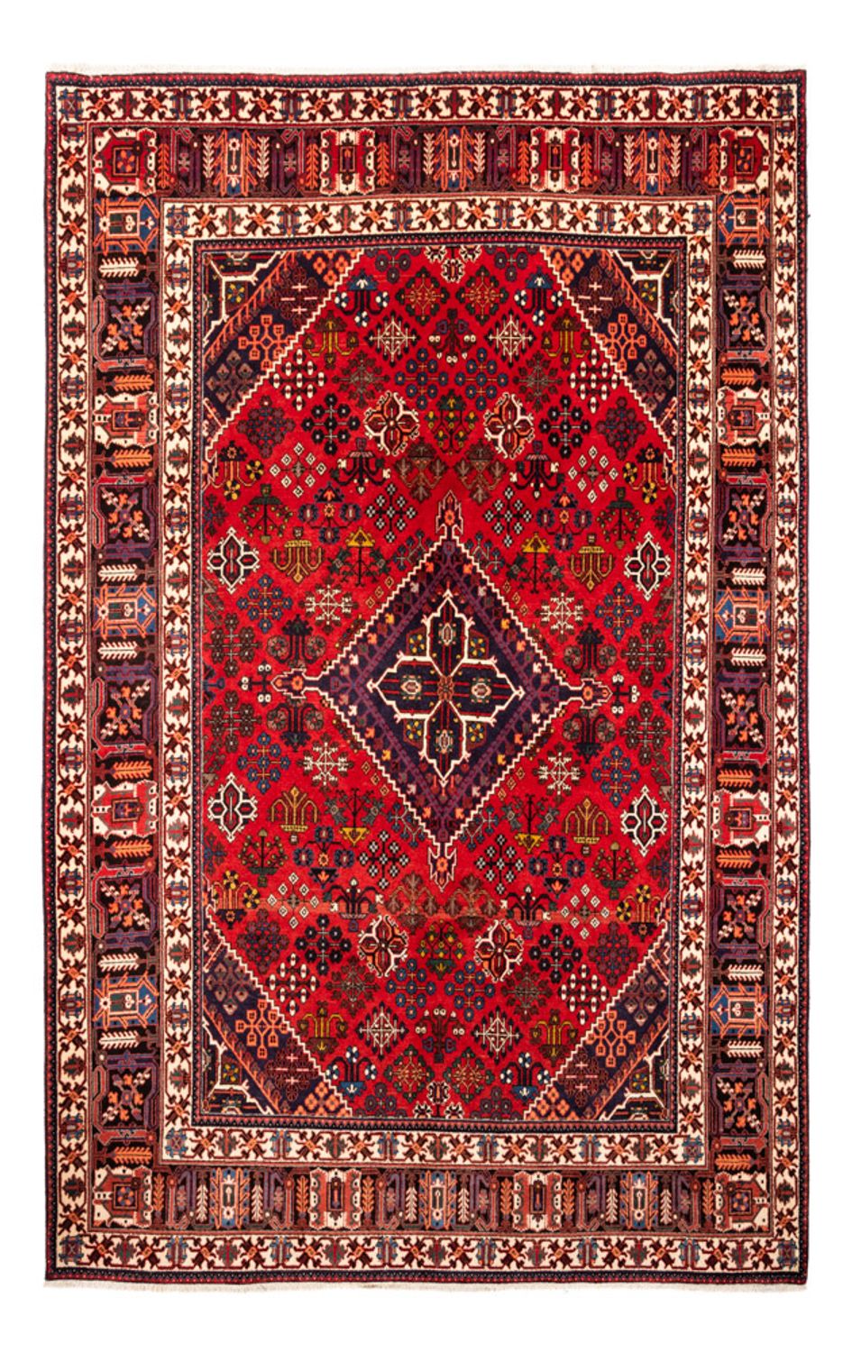 Gabbeh-tæppe - Persisk - 320 x 216 cm - flerfarvet