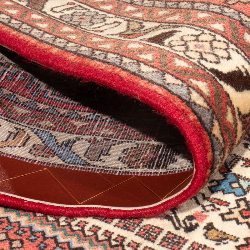 Persisk tæppe - Nomadisk - 148 x 100 cm - creme