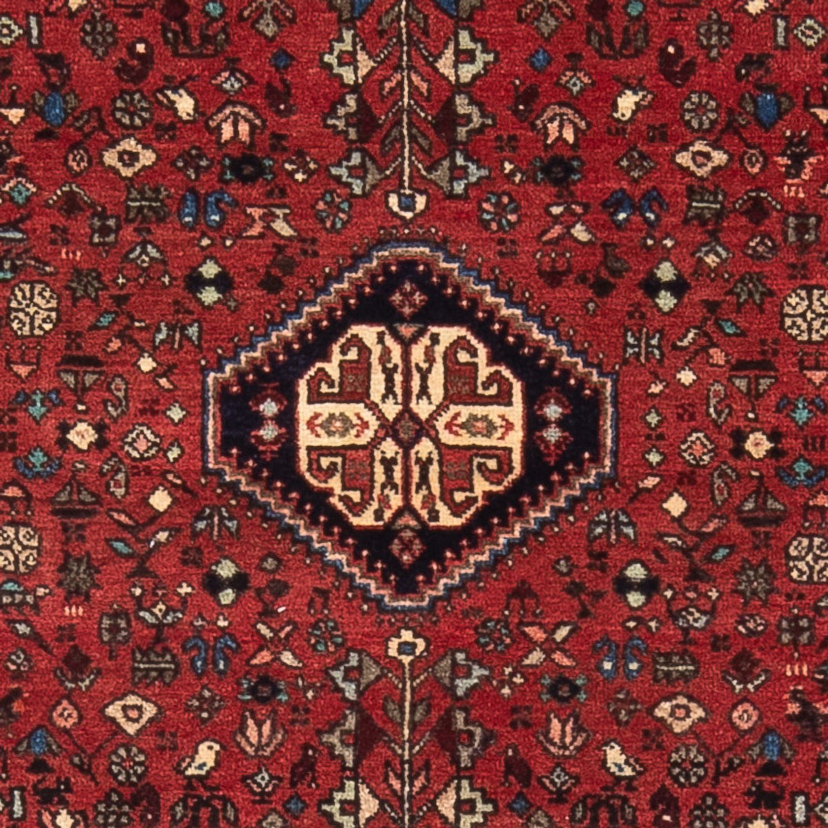 Persisk tæppe - Nomadisk - 140 x 100 cm - rød