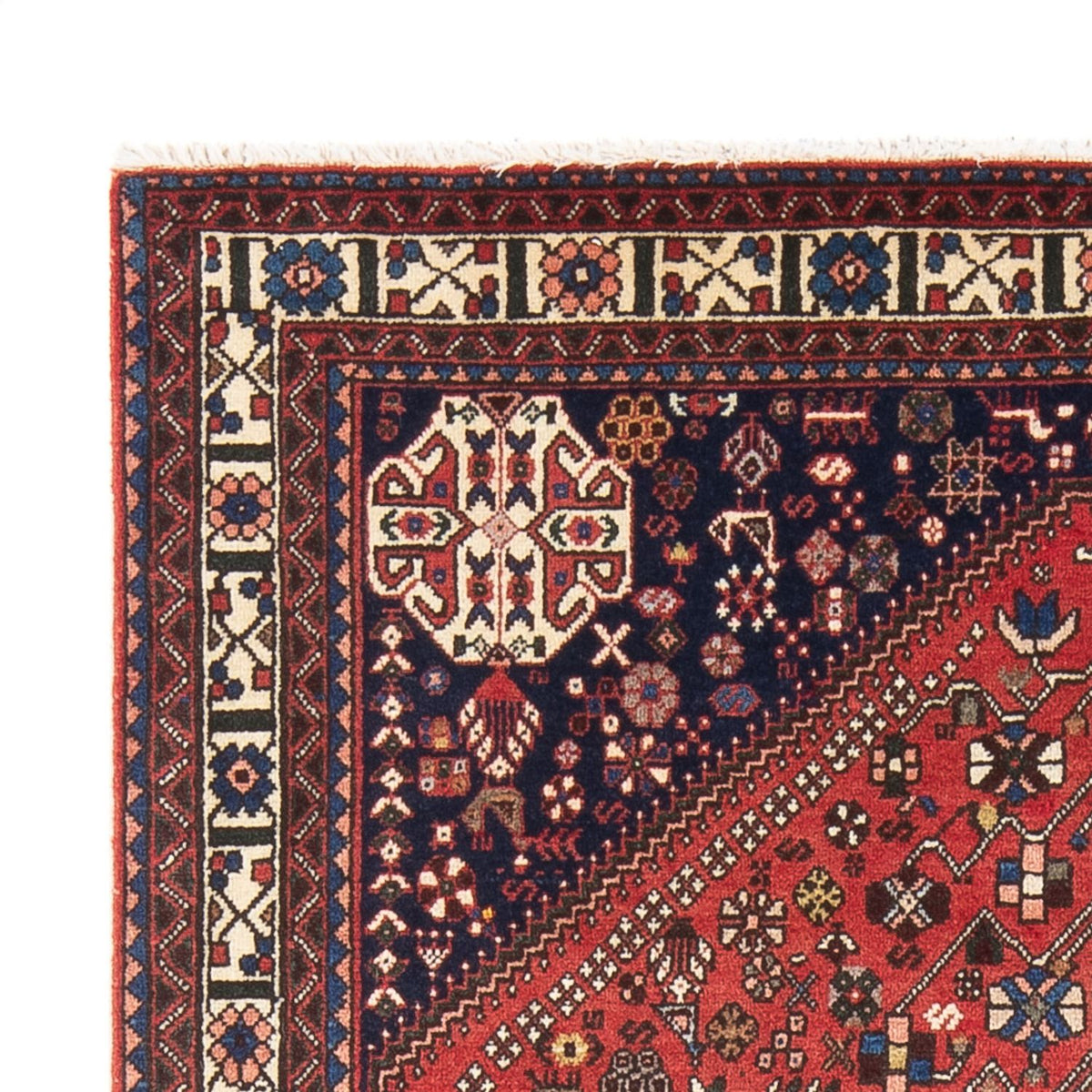 Persisk tæppe - Nomadisk - 154 x 107 cm - rød