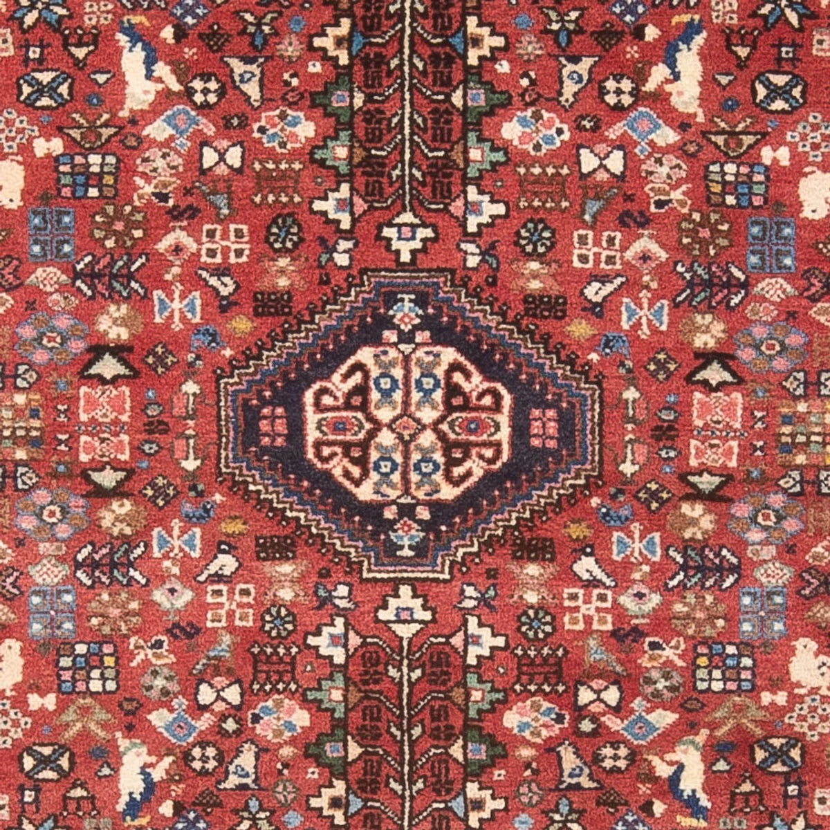 Persisk tæppe - Nomadisk - 156 x 106 cm - rød