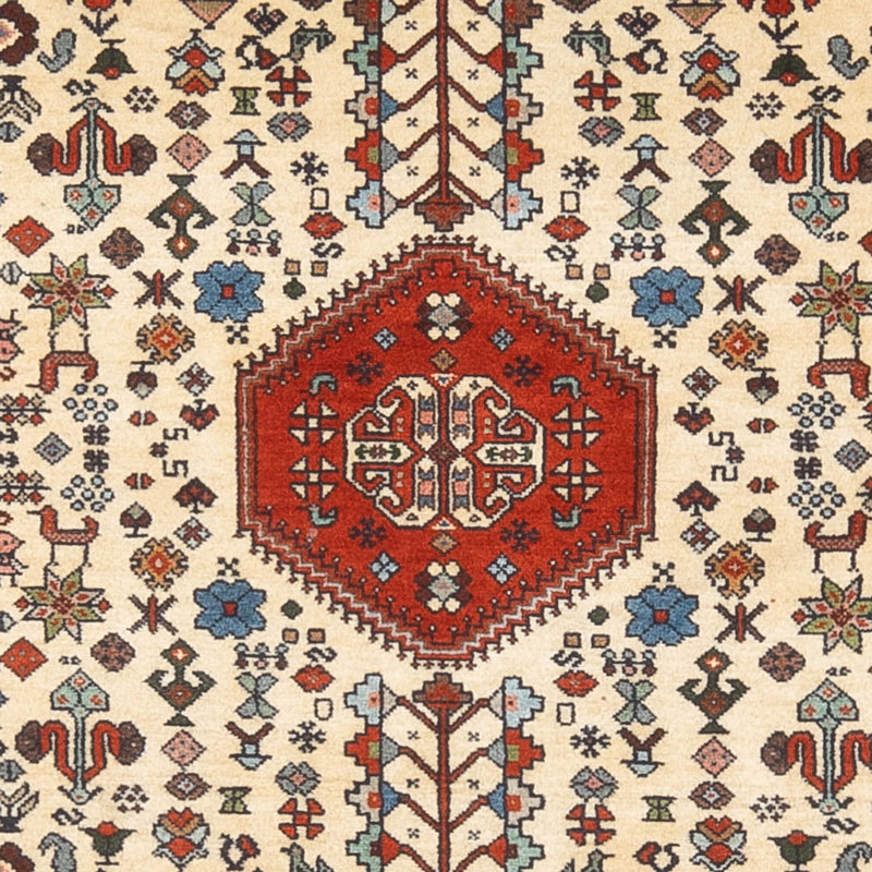 Persisk tæppe - Nomadisk - 154 x 100 cm - creme