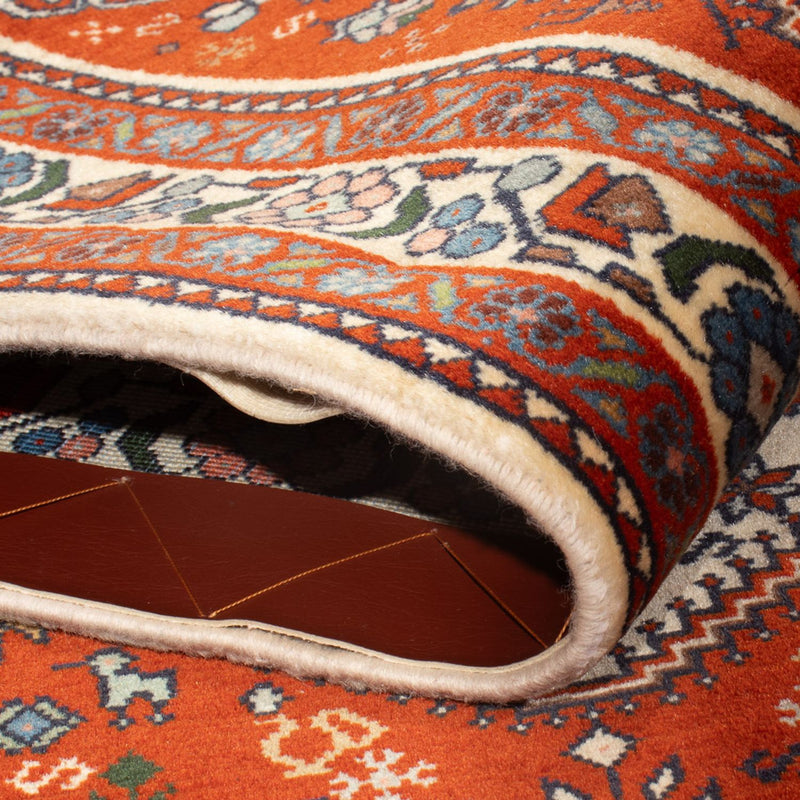 Persisk tæppe - Nomadisk - 154 x 100 cm - creme