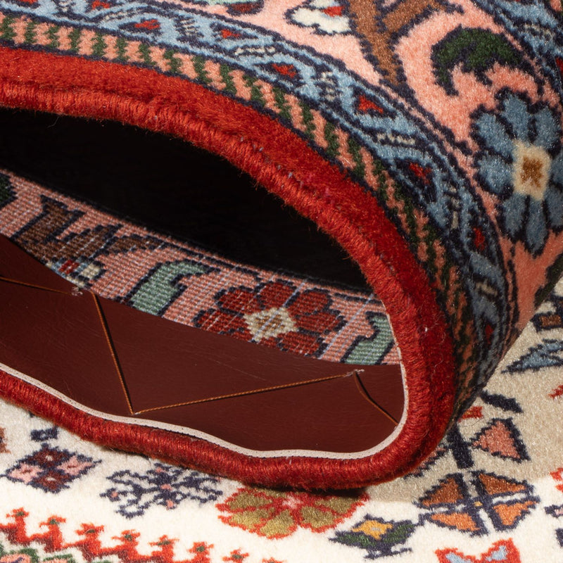 Persisk tæppe - Nomadisk - 143 x 104 cm - creme