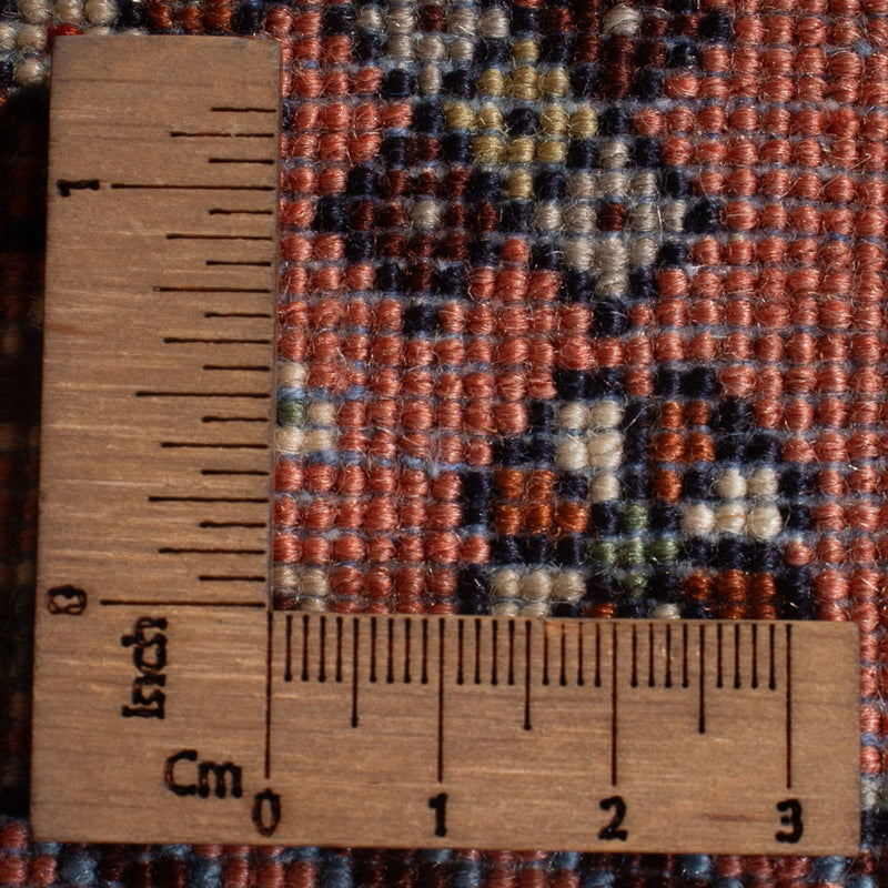 Persisk tæppe - Nomadisk - 140 x 106 cm - creme