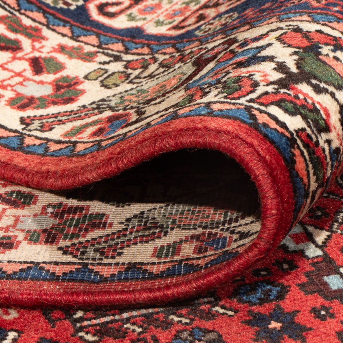 Persisk tæppe - Nomadisk - 155 x 105 cm - rød