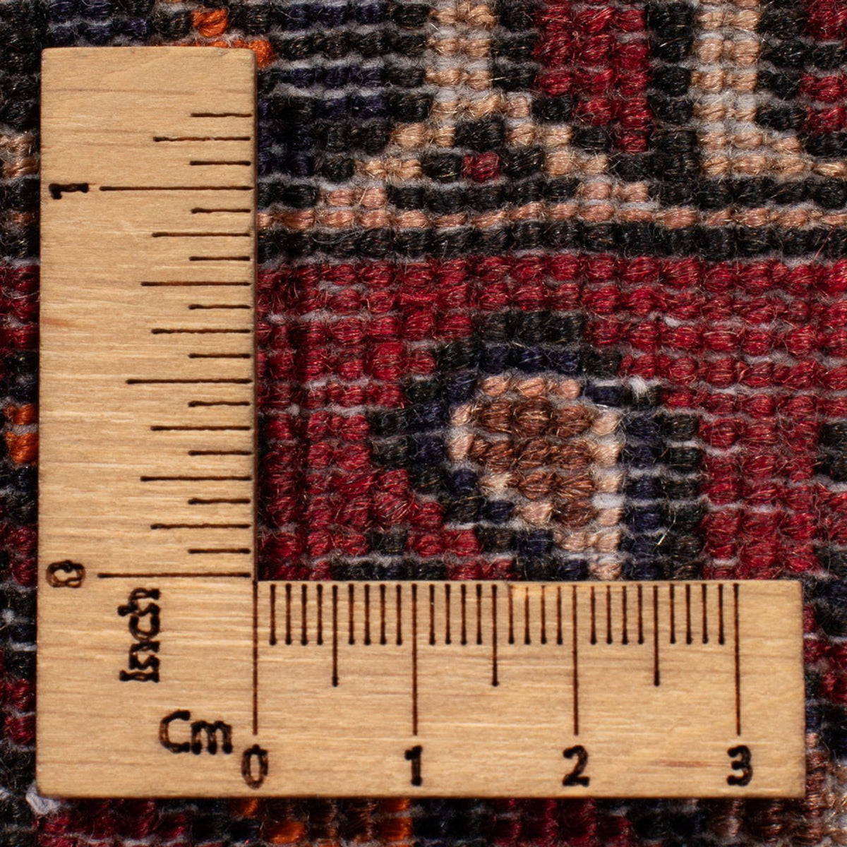 Persisk tæppe - Nomadisk - 180 x 128 cm - rød