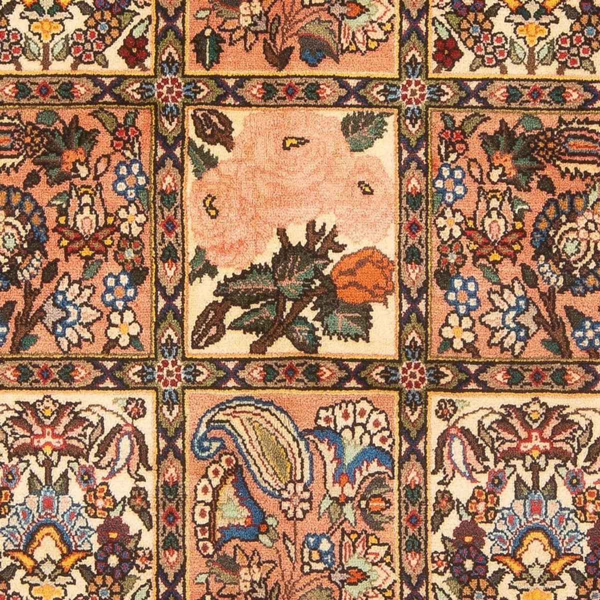 Persisk tæppe - Nomadisk - 212 x 136 cm - flerfarvet