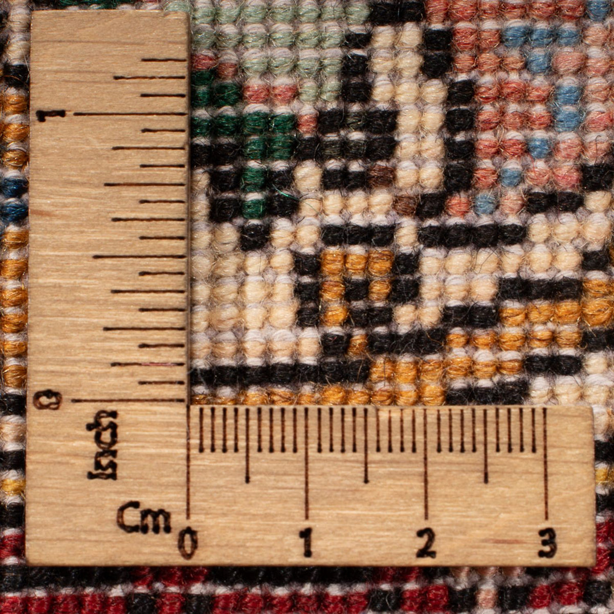 Persisk tæppe - Nomadisk - 212 x 136 cm - flerfarvet