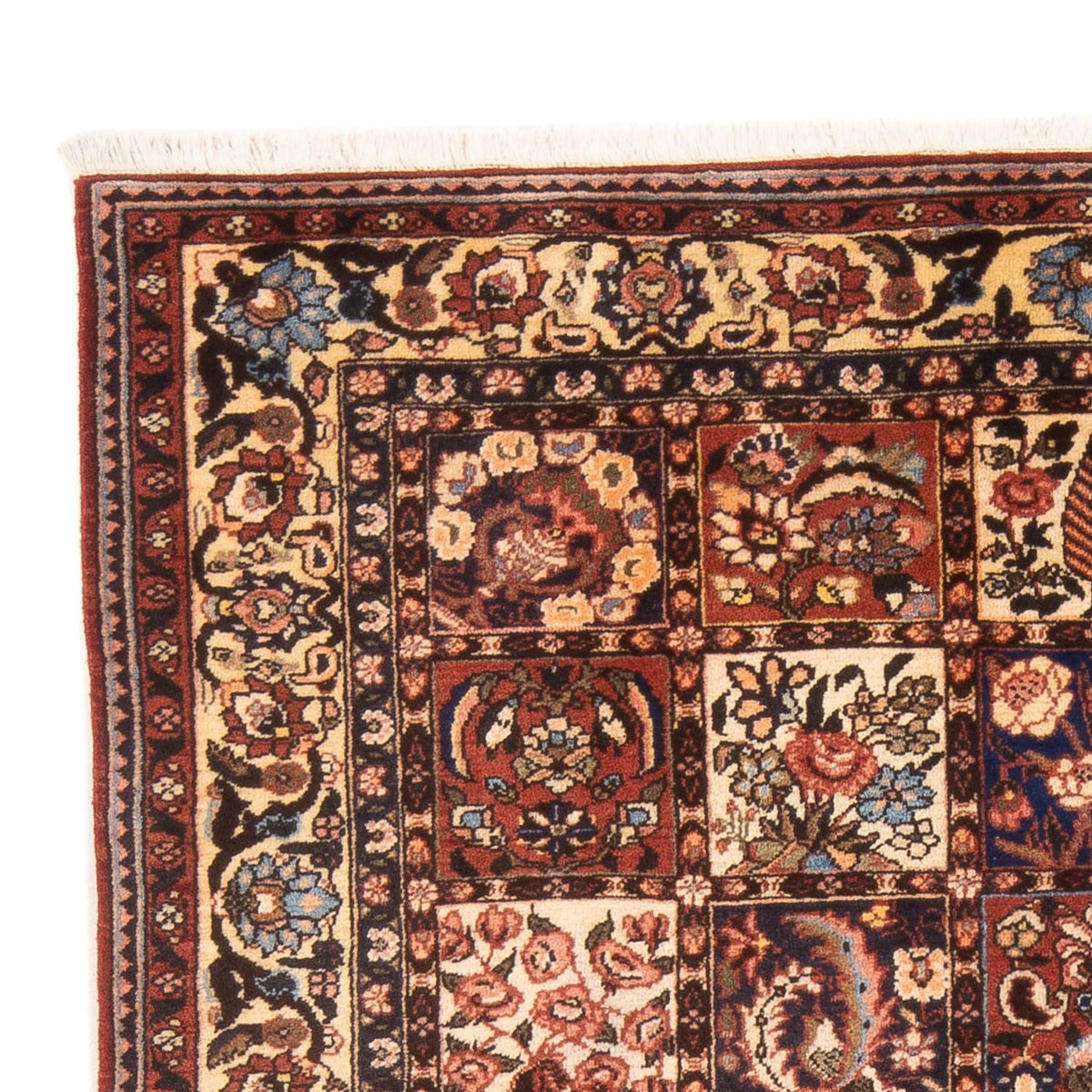 Persisk tæppe - Nomadisk - 197 x 138 cm - flerfarvet