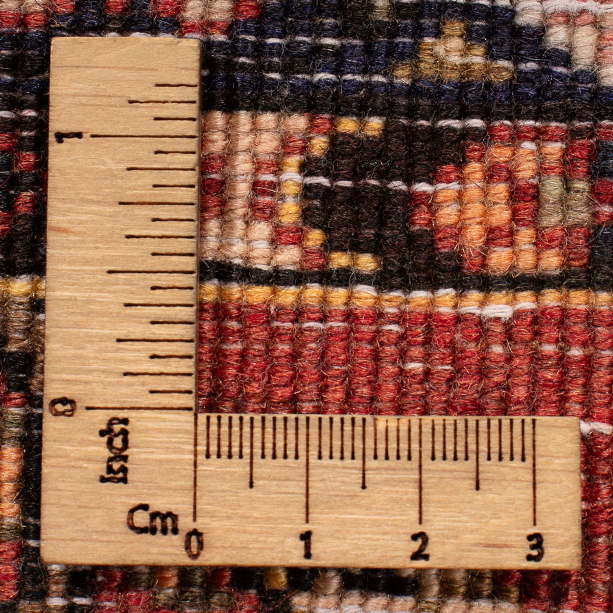 Persisk tæppe - Nomadisk - 197 x 138 cm - flerfarvet