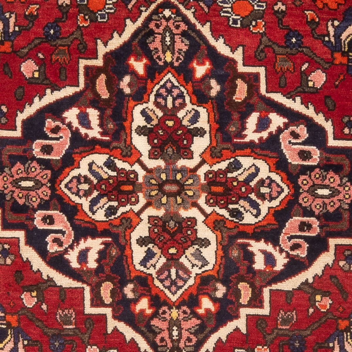Persisk tæppe - Nomadisk - 208 x 137 cm - rød