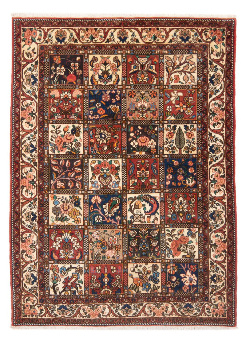Persisk tæppe - Nomadisk - 188 x 133 cm - flerfarvet