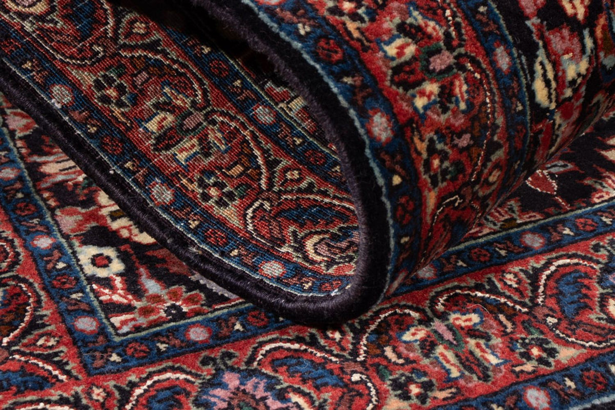 Persisk tæppe - Bijar - Royal - 117 x 60 cm - mørkeblå