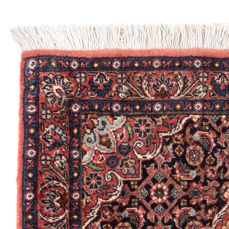 Persisk tæppe - Bijar - Royal - 67 x 50 cm - mørkeblå