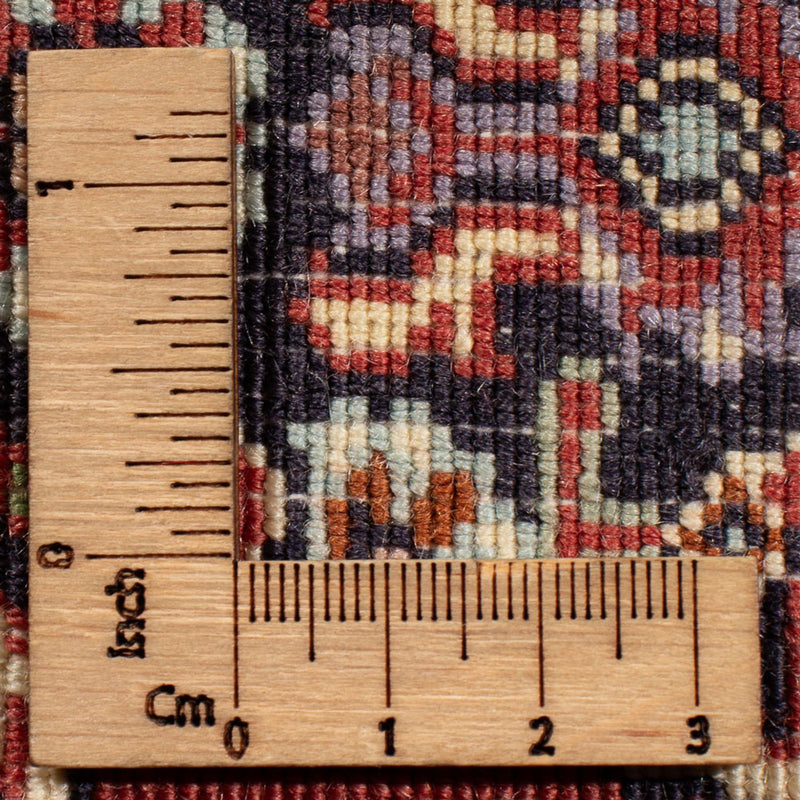 Persisk tæppe - Bijar - Royal - 68 x 52 cm - mørkeblå