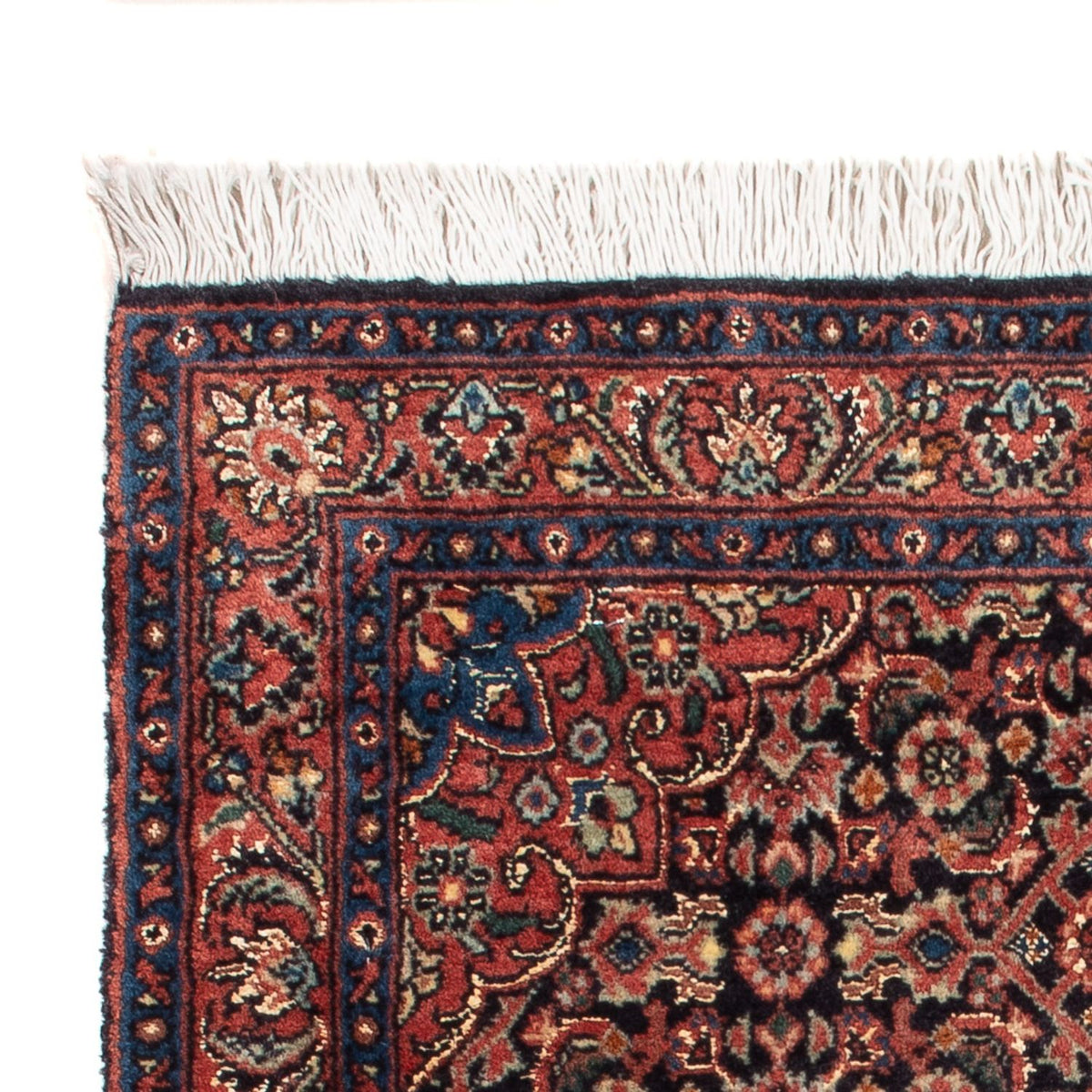 Persisk tæppe - Bijar - Royal - 78 x 53 cm - rød