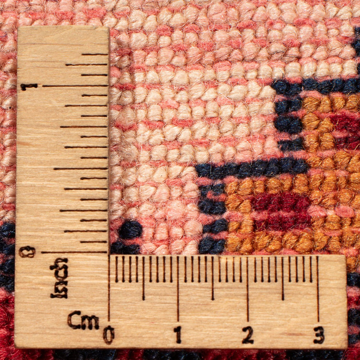 Persisk tæppe - Nomadisk - 206 x 124 cm - creme