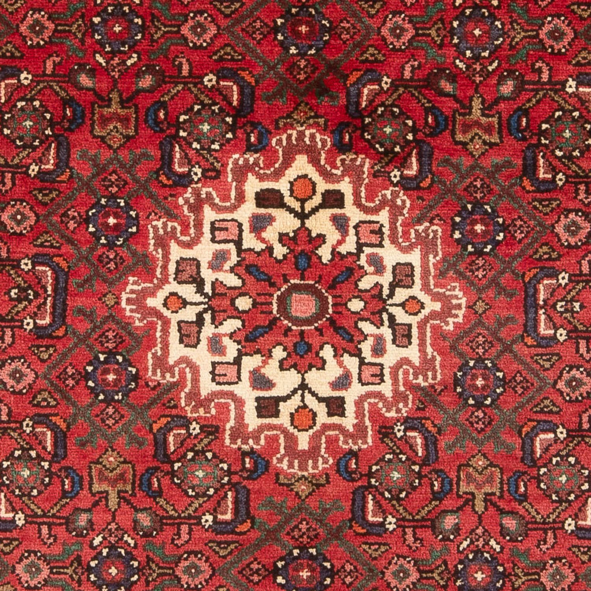 Persisk tæppe - Nomadisk - 213 x 138 cm - rød