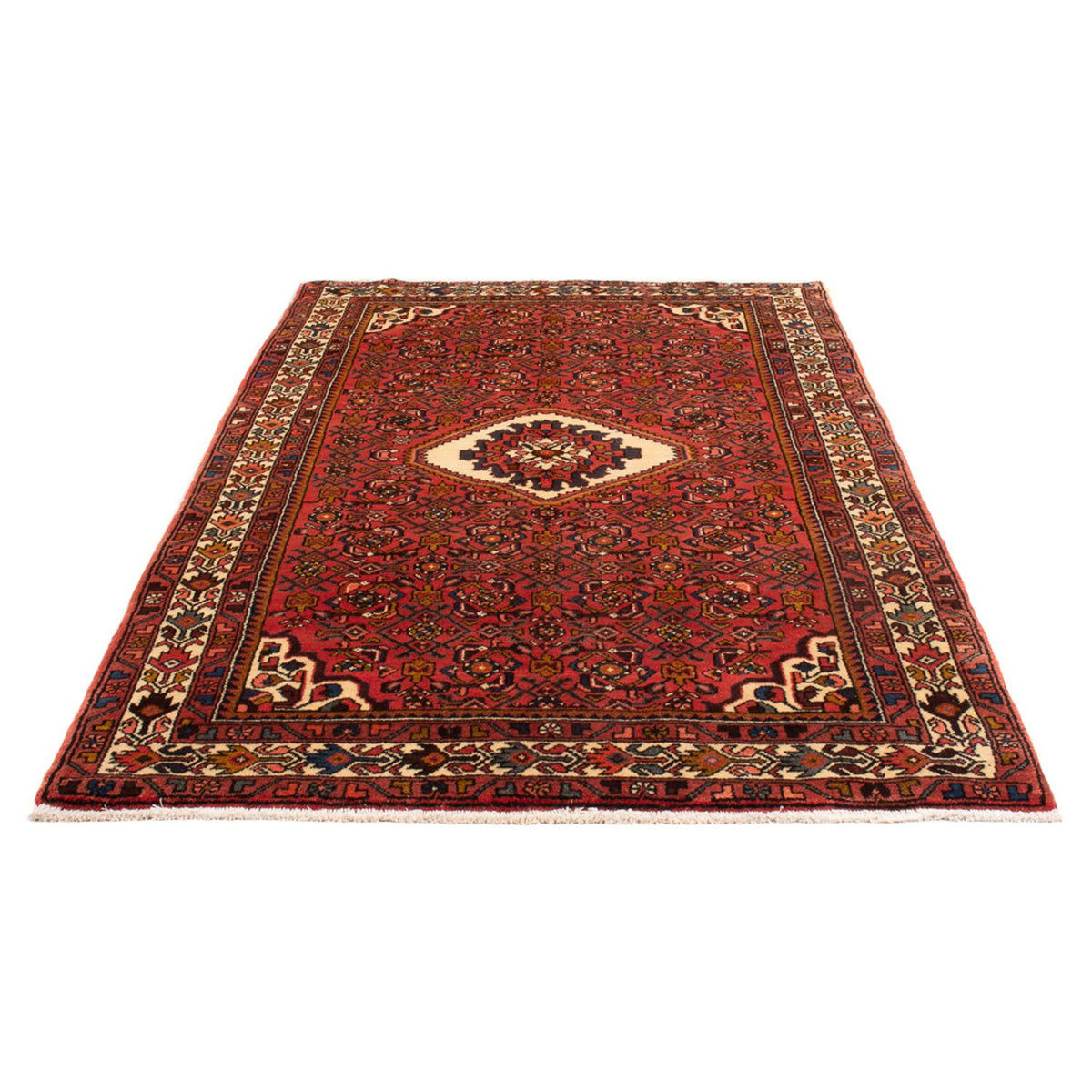 Persisk tæppe - Nomadisk - 226 x 132 cm - rød