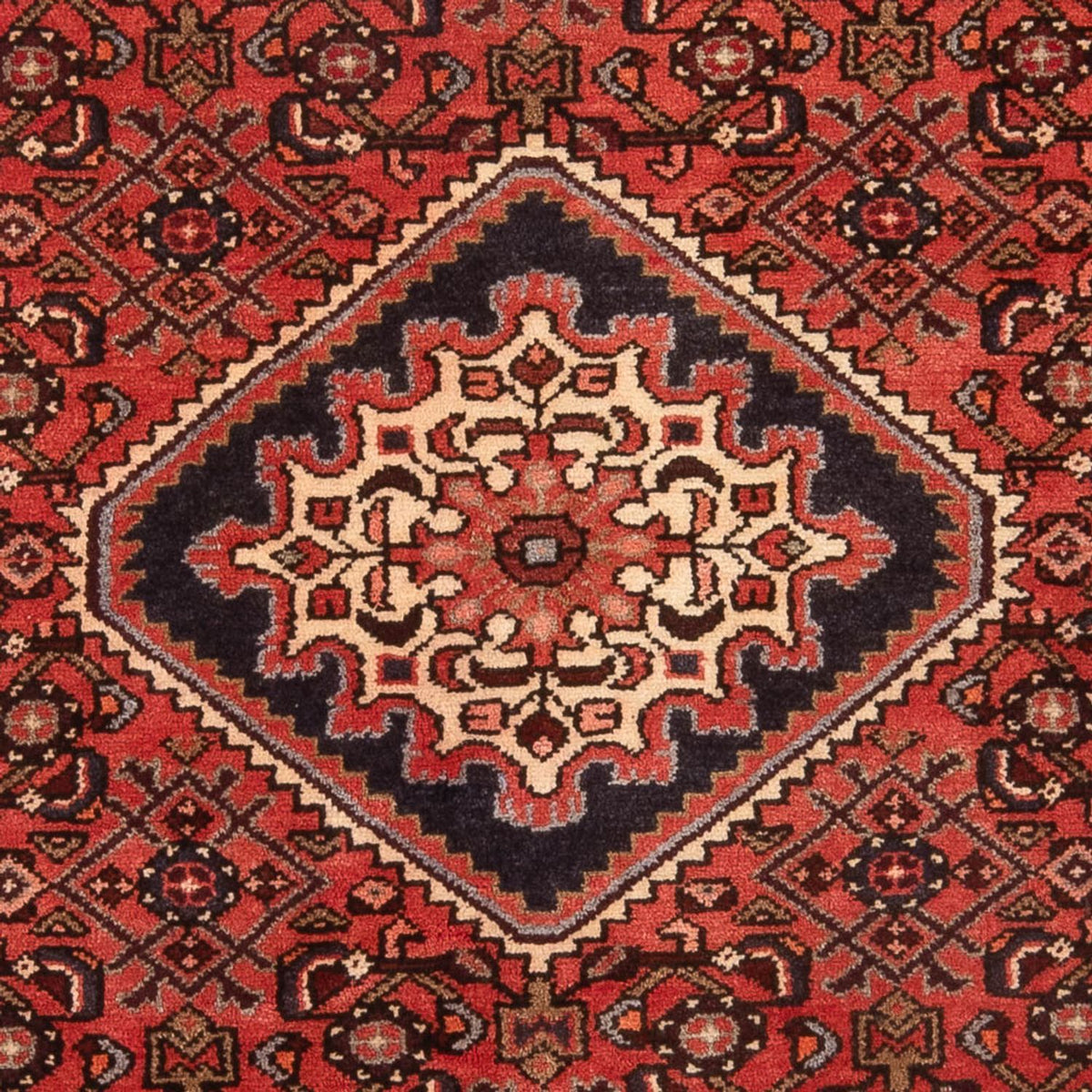 Persisk tæppe - Nomadisk - 220 x 146 cm - rød