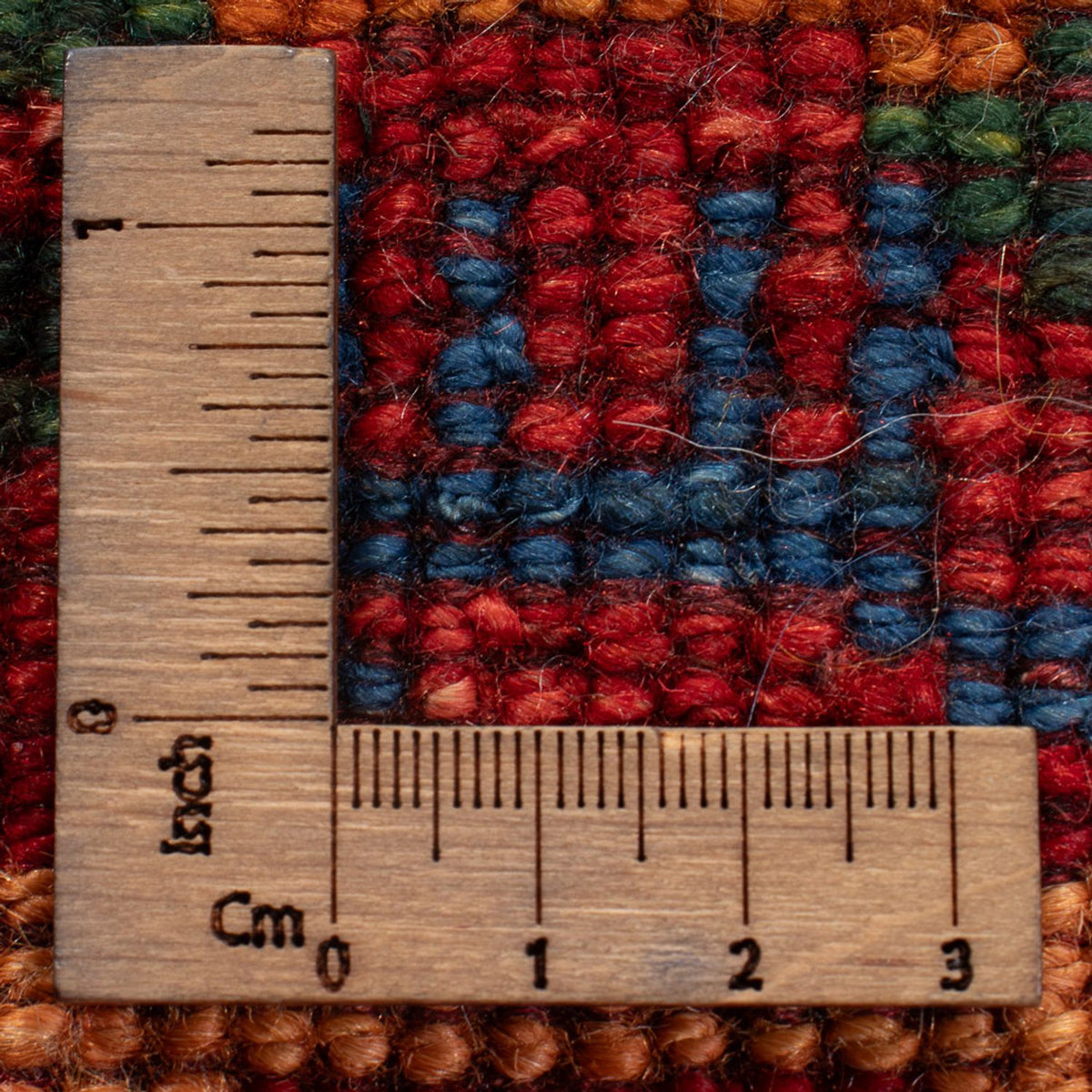 Gabbeh-tæppe - Persisk - 282 x 234 cm - flerfarvet