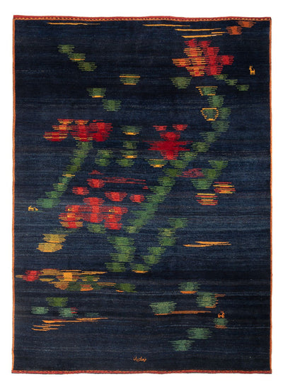Persisk Gabbeh Tæppe 220x288cm - Perserteppich Wollteppich