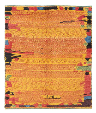 Persisk Gabbeh Tæppe 120x152cm - Perserteppich Wollteppich