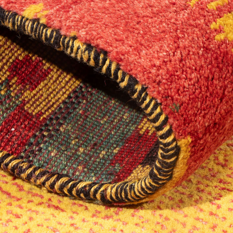 Gabbeh-tæppe - Persisk - 152 x 120 cm - flerfarvet